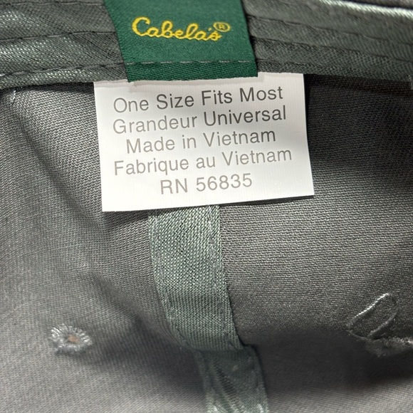 2/$30 CABELAS CLUB Adjustable Ball Cap OS NWOT - Picture 5 of 7